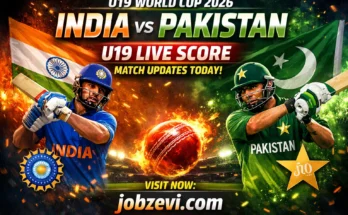 India vs Pakistan U19 LIVE Score – U19 World Cup 2026 Match Updates Today