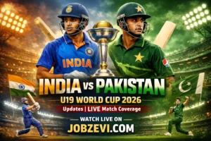 India vs Pakistan – U19 World Cup 2026 Updates | LIVE Match Coverage